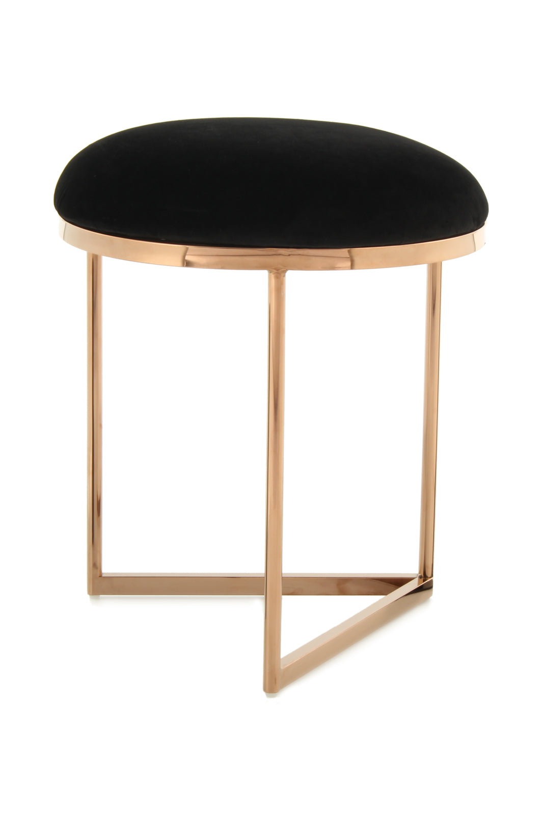 Hocker Wynona 325 Schwarz / Roségold