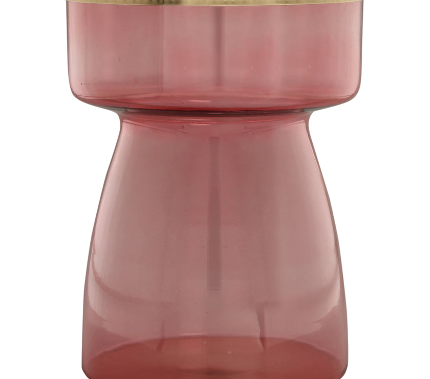 Beistelltisch Roman 125 Rosa / Gold