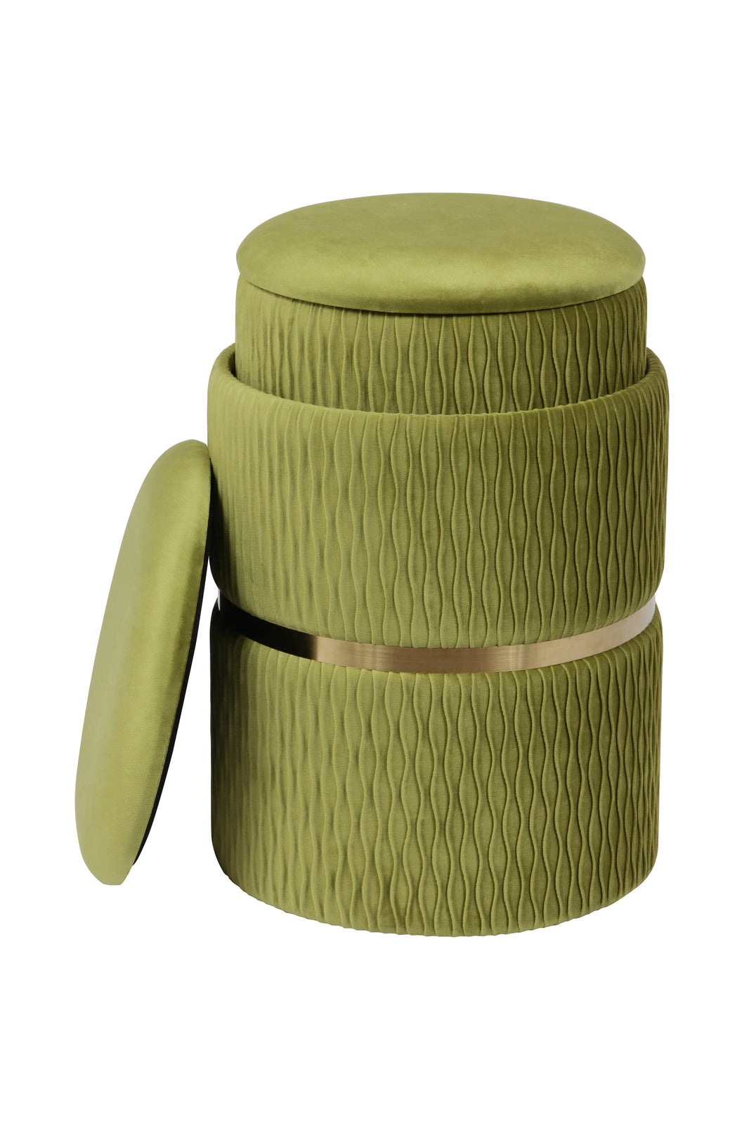 Hocker Milas 125 2er-Set Pistachio-Grün