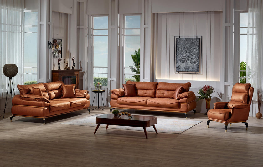 Couchgarnitur Polstergarnitur HAVANA 3 Sitzer mit Bettfunktion