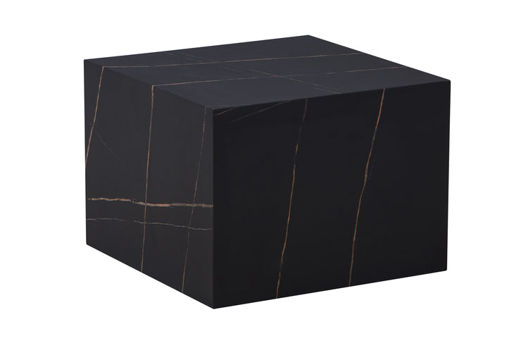 Beistelltisch Cuboid 125 Schwarz