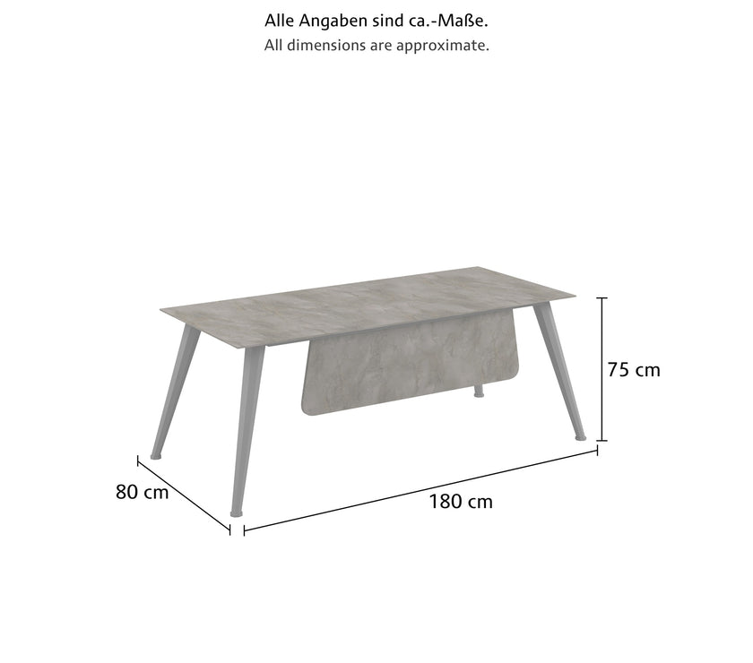 Solid Büro Schreibtisch