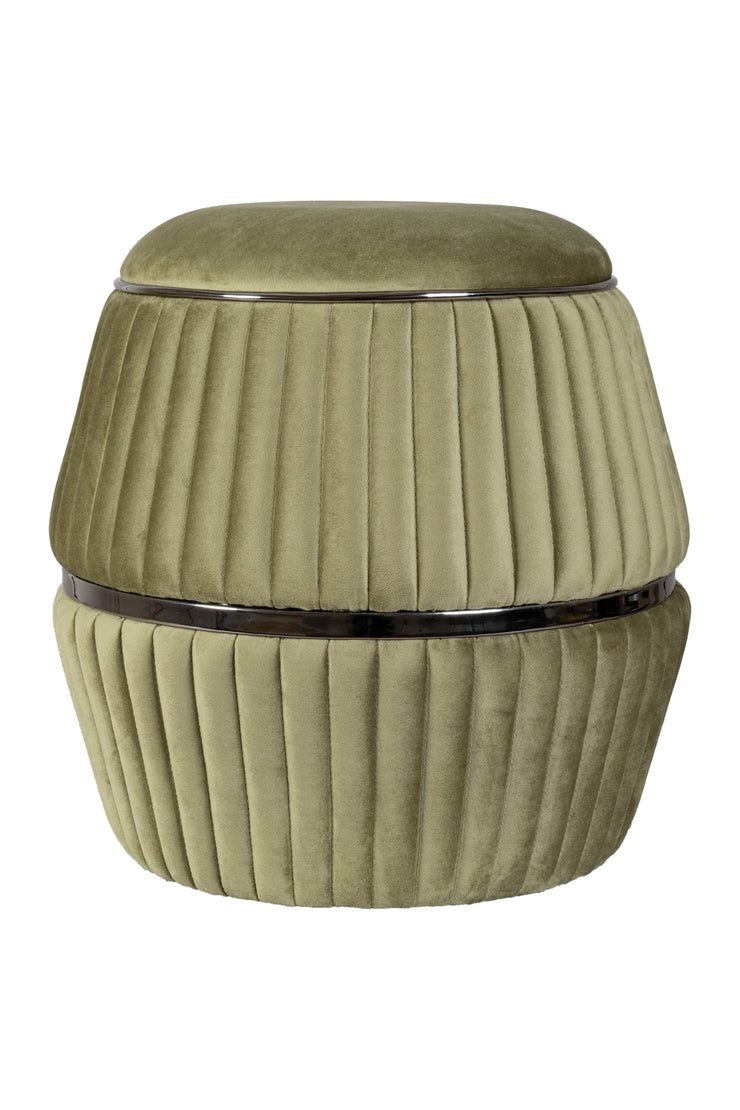 Hocker Doric 225 Grün / Graphit