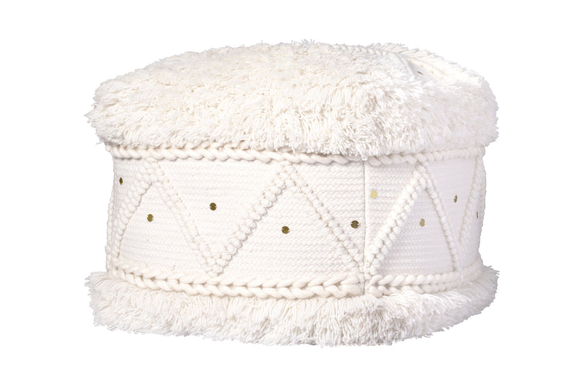 Pouf Bohist 525 Creme 50cm x 50cm