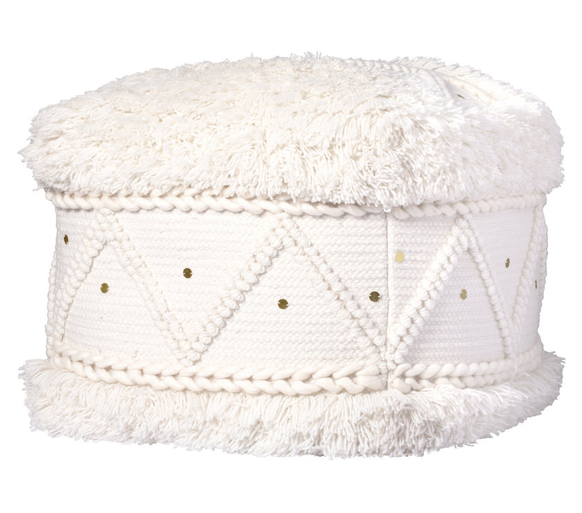 Pouf Bohist 525 Creme 50cm x 50cm