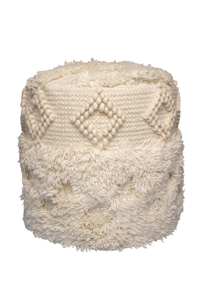 Pouf Bohist 125 Natural 35cm x 35cm