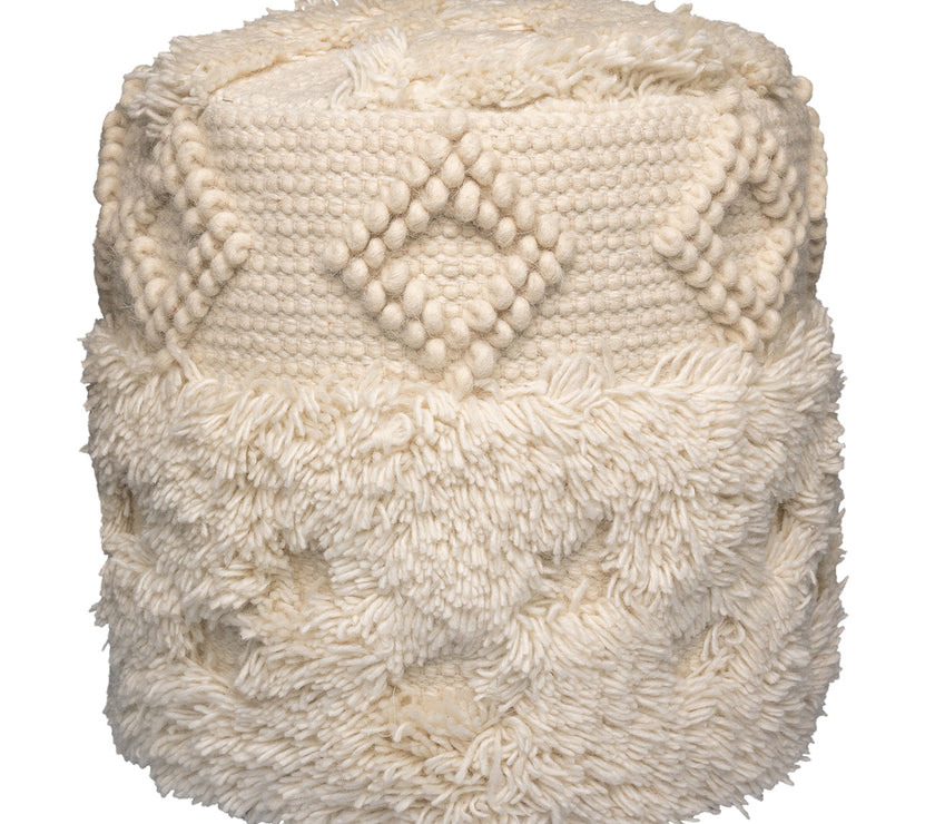 Pouf Bohist 125 Natural 35cm x 35cm