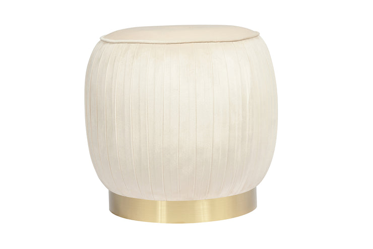 Hocker Lilje 125 Creme