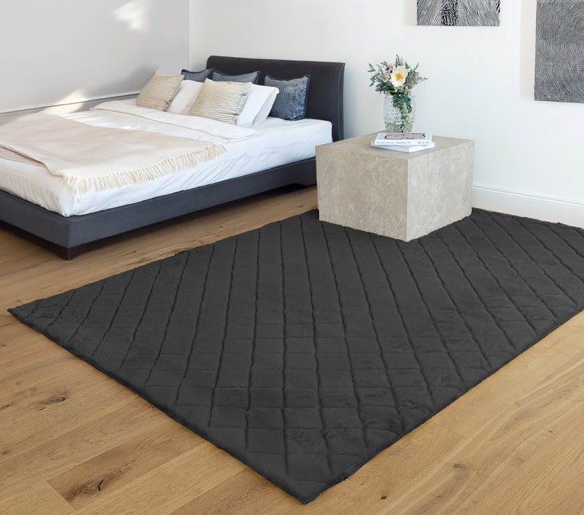 Imala 125 Schwarz 200 x 290 cm