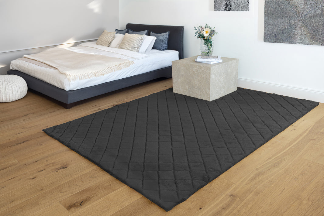 Imala 125 Schwarz 200 x 290 cm