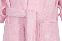 Kinderbademantel Piccolo 125 Pink 134-140