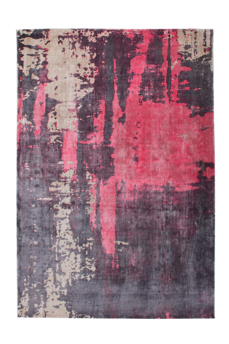 Ocean 100 Rot / Beige / Anthrazit 130cm x 190cm