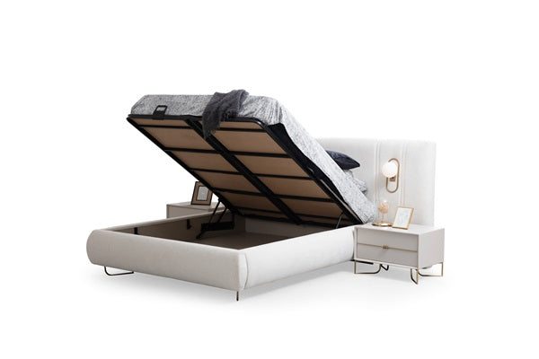 ESTELLA Boxspringbett mit Bettkasten inkl. Matratze