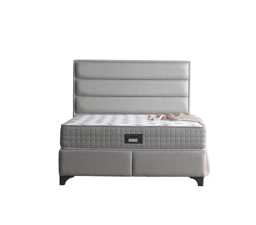 Boxspringbett  İRİS , mit Bettkasten inkl. Matratze