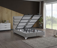 Boxspringbett  İRİS , mit Bettkasten inkl. Matratze