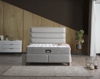 Boxspringbett  İRİS , mit Bettkasten inkl. Matratze