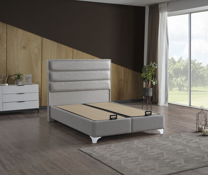 Boxspringbett  İRİS , mit Bettkasten inkl. Matratze