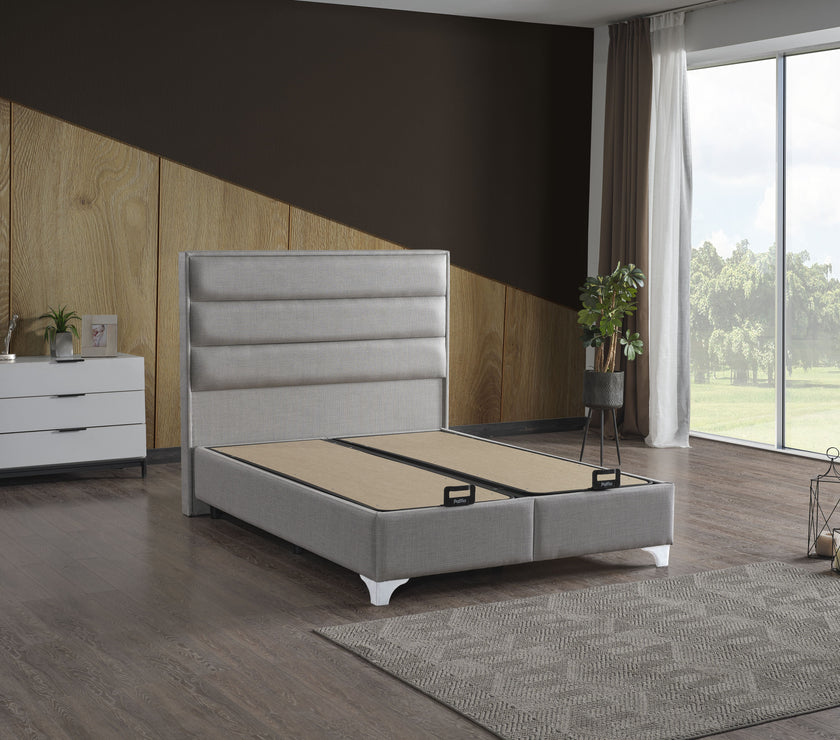 Boxspringbett  İRİS , mit Bettkasten inkl. Matratze