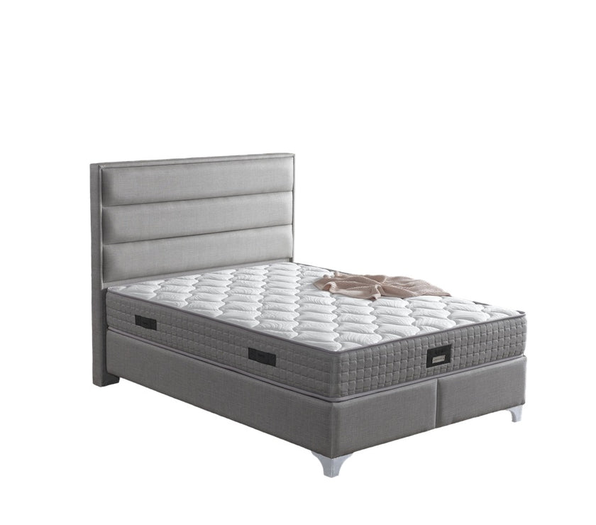 Boxspringbett  İRİS , mit Bettkasten inkl. Matratze