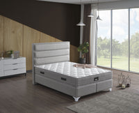 Boxspringbett  İRİS , mit Bettkasten inkl. Matratze