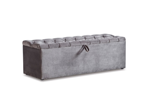 Boxspringbett HADISE mit Bettkastenkasten, inkl. Matratze