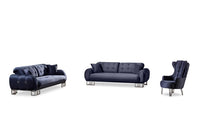 Couchgarnitur Minotti 3-Sitzer mit Bettfunktion