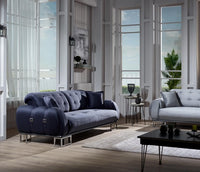 Couchgarnitur Minotti 3-Sitzer mit Bettfunktion