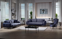 Couchgarnitur Minotti 3-Sitzer mit Bettfunktion