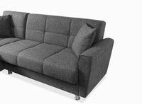 NERGIS Ecksofa mit Bett funktion