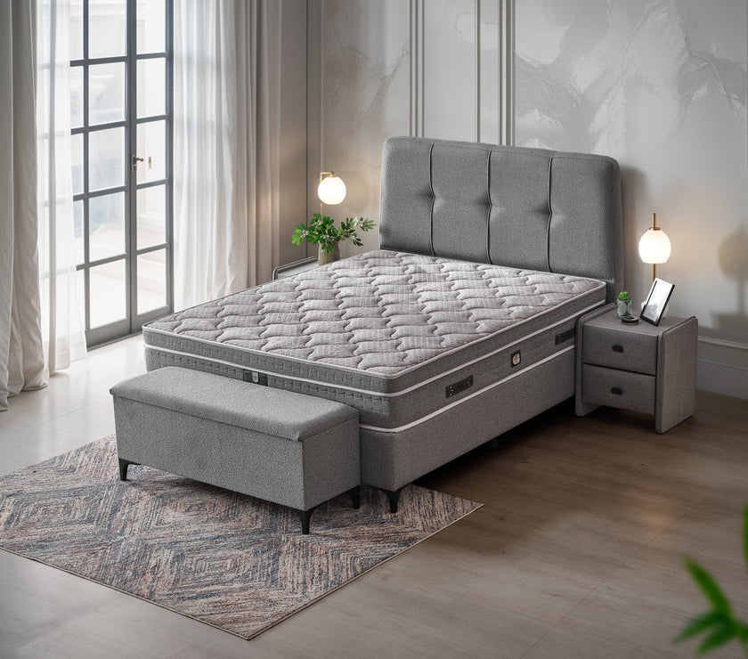 Boxspringbett  LOTTİ, mit Bettkasten inkl. Matratze