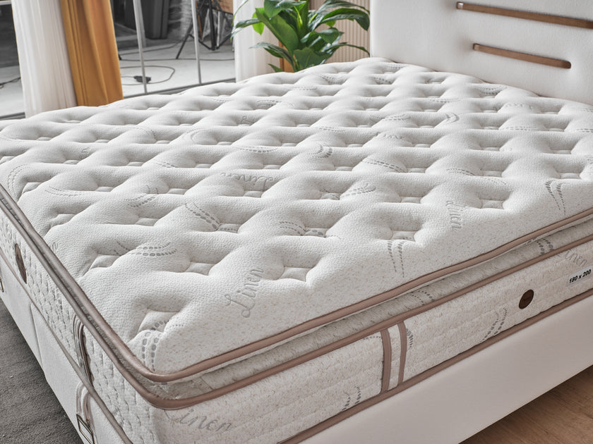 Boxspringbett PAF- PERLA, mit Bettkasten inkl. Matratze