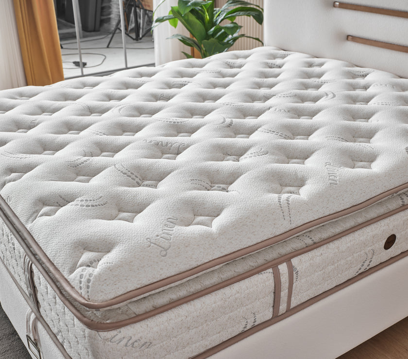 Boxspringbett PAF- PERLA, mit Bettkasten inkl. Matratze