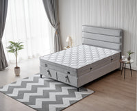 Boxspringbett  İRİS , mit Bettkasten inkl. Matratze