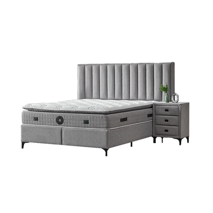 Boxspringbett PİANO, mit Bettkasten inkl. Matratze