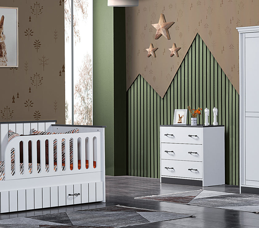 TRIO SEDİR BABYZİMMER 3 teilig