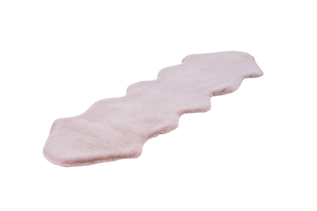 Rabbit Double Sheepskin 300 Rosa 60cm x 180cm