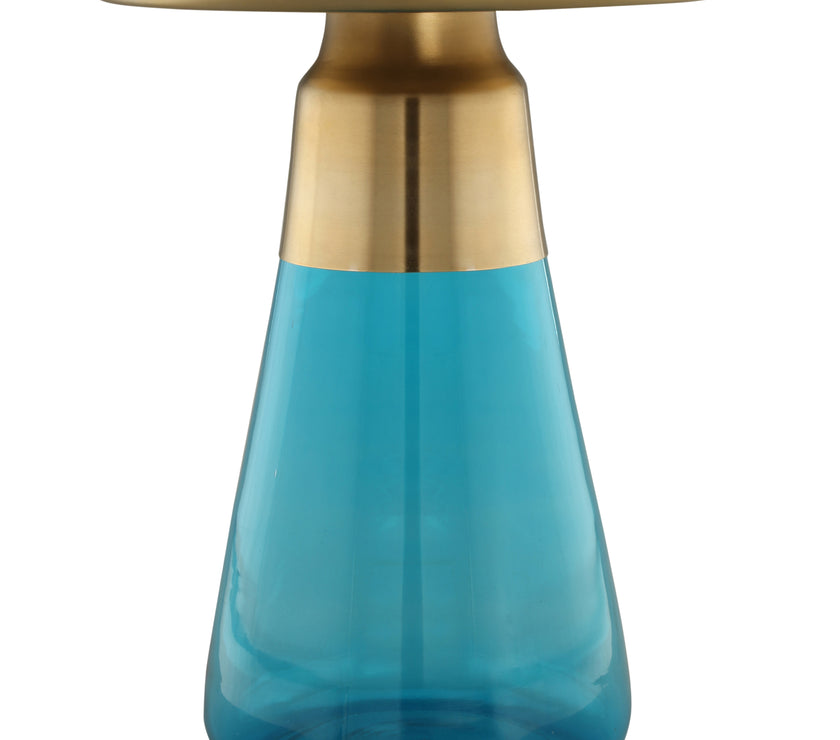 Beistelltisch Roman 225 Blau / Gold