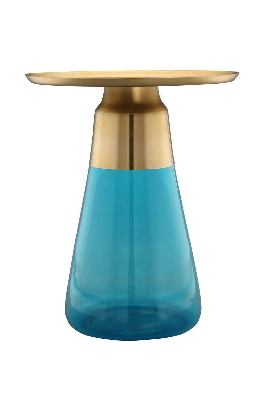 Beistelltisch Roman 225 Blau / Gold