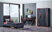 ATHENA JUGENDZİMMER Gamerzimmer 4-Teilige Spar Set