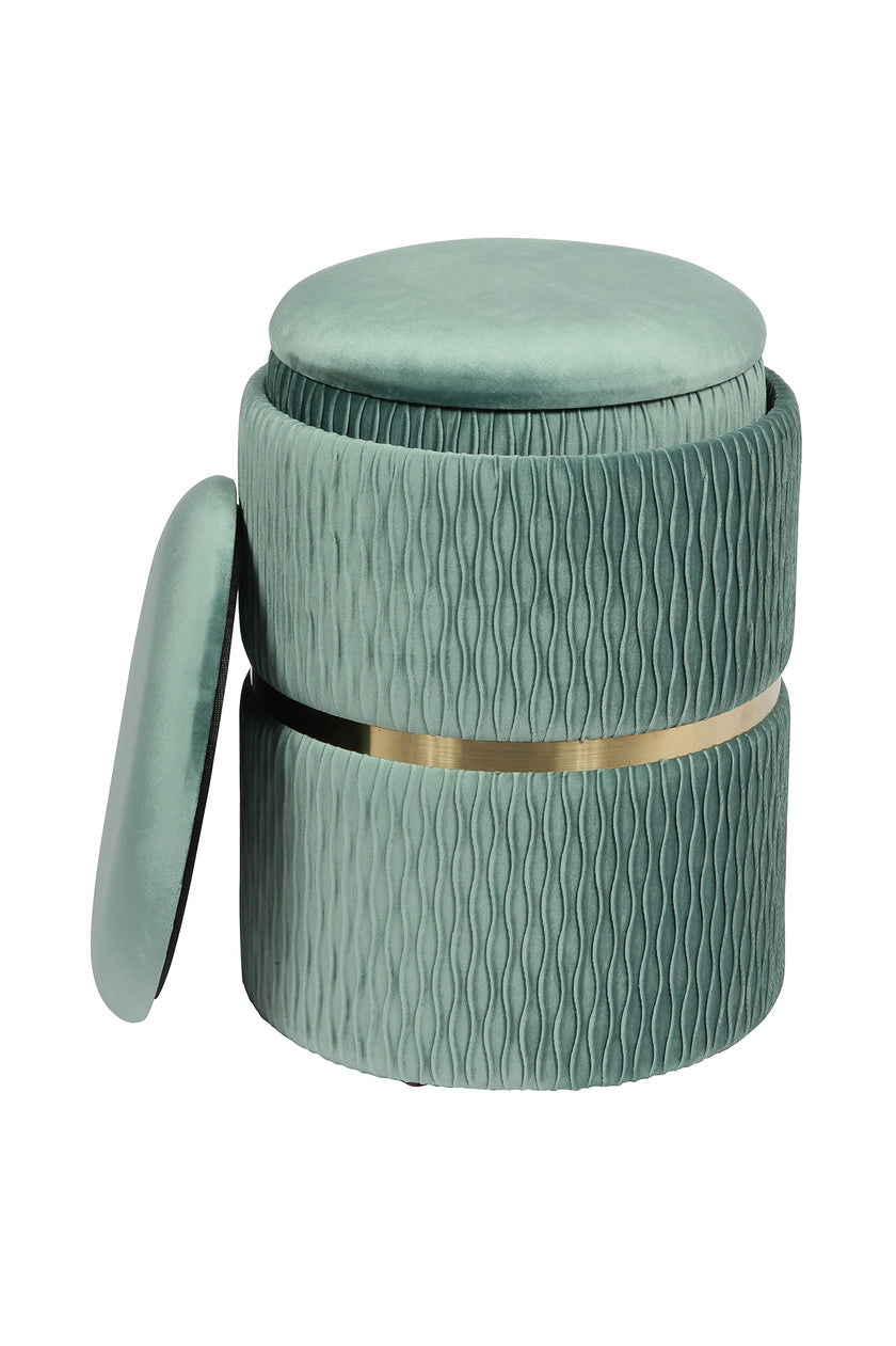 Hocker Zora 425 2er-Set Mint