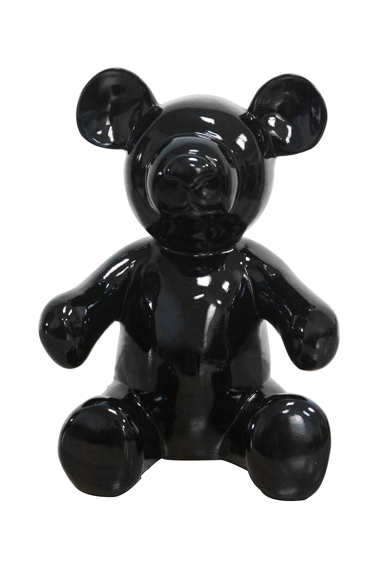 Skulptur Ted 125 Schwarz