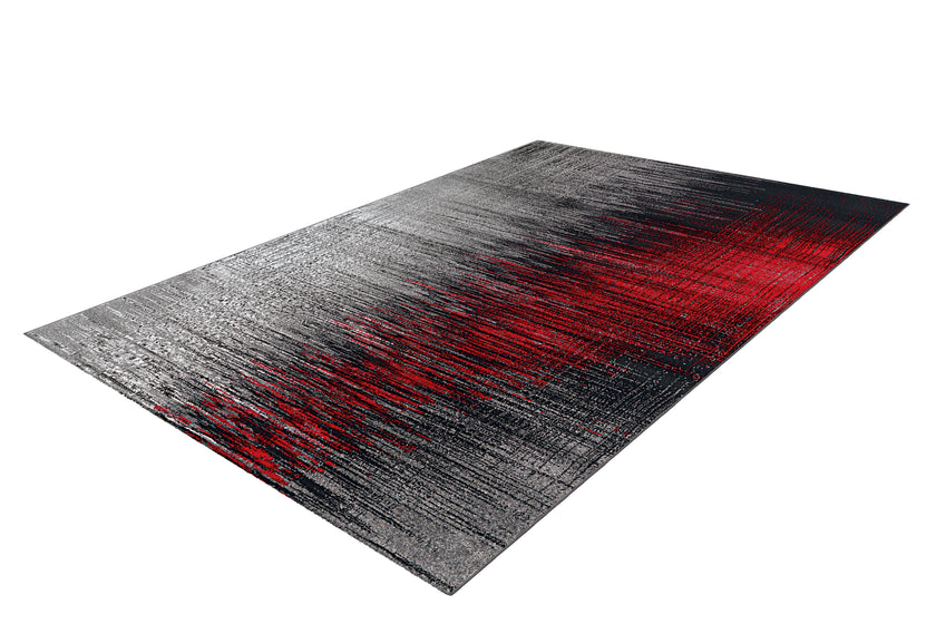 Move 4453 Grau / Rot 60cm x 110cm