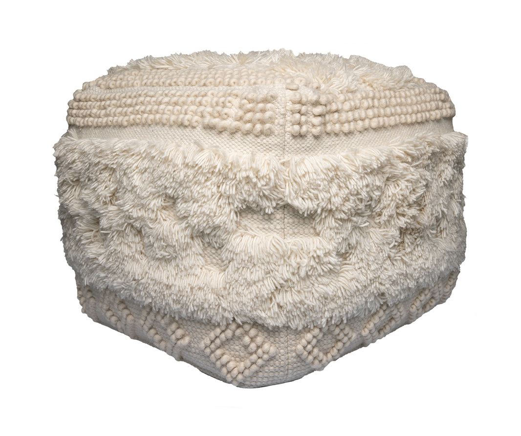 Pouf Bohist 125 Natural 50cm x 50cm