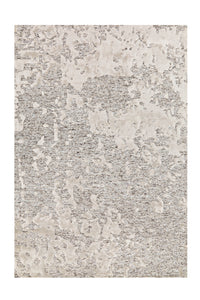 Damast 8066 Grau / Natural 120cm x 180cm