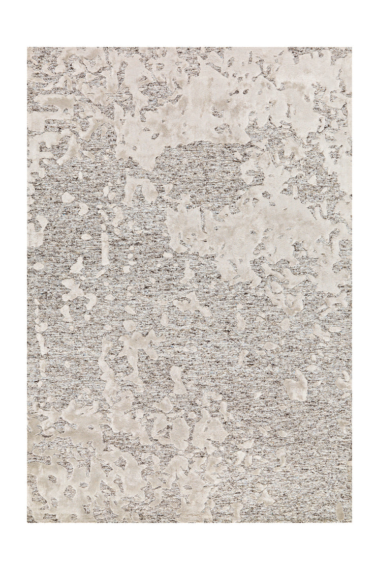 Damast 8066 Grau / Natural 80cm x 150cm