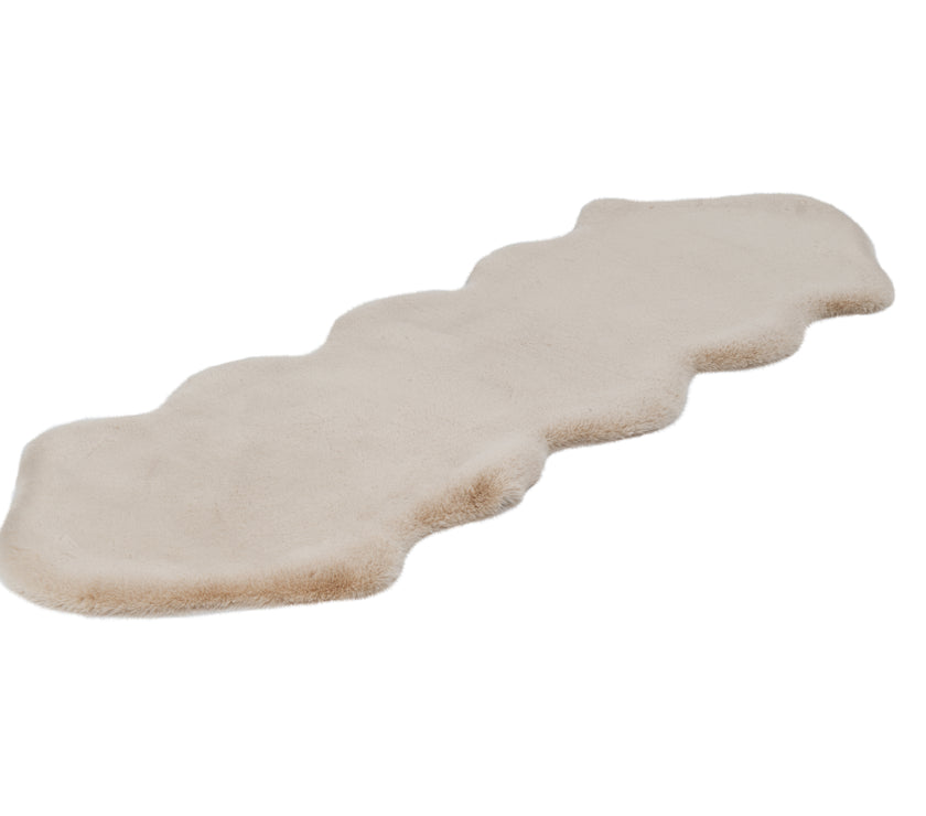 Rabbit Double Sheepskin 300 Creme 60cm x 180cm