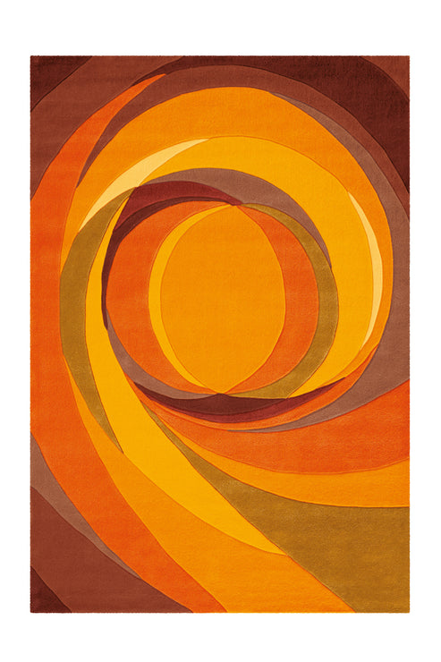 Spirit-3002-Multi -Orange-200cm-200cm-ECKIG