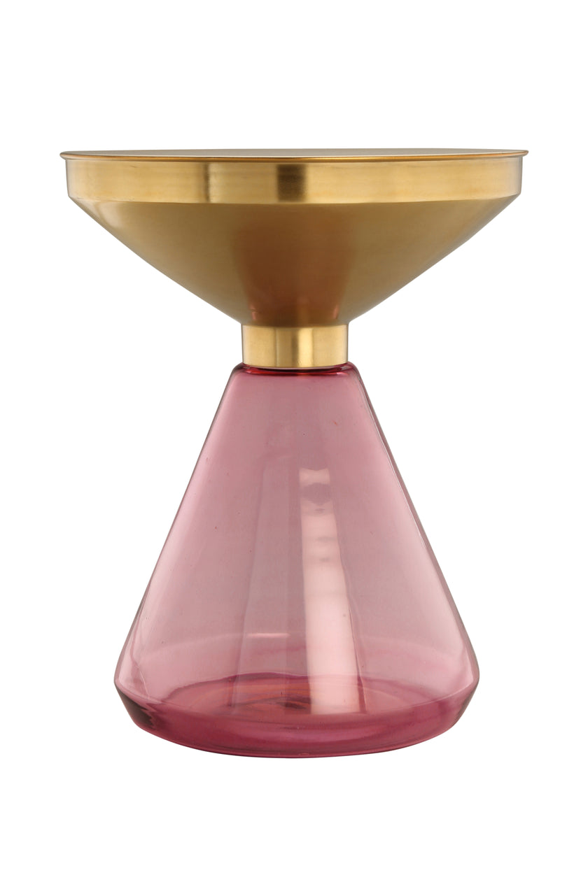 Beistelltisch Roman 325 Rosa / Gold