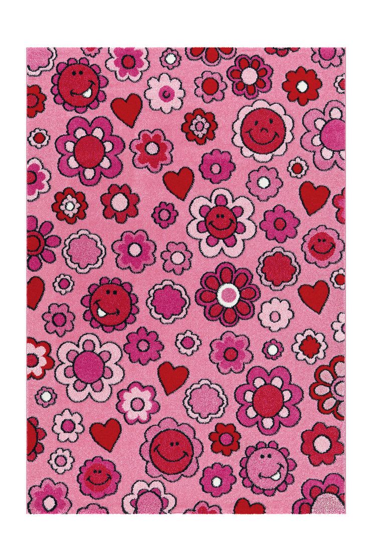 Move 4484 Rosa Flowers 120cm x 170cm