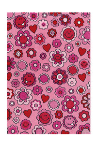 Move 4484 Rosa Flowers 120cm x 170cm